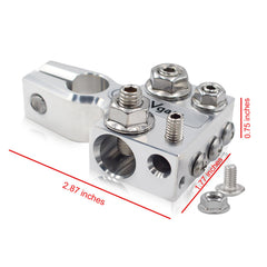 Vgate 12-way terminal featuring threaded studs for flexibility