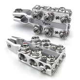 Vgate 20-way distribution block top view for organized battery wiring.