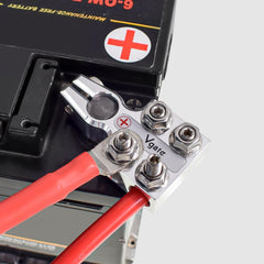 Vgate groove bottom design prevents acid contact for safer maintenance.