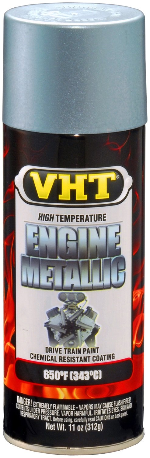 VHT SP403 titanium-silver-blue can label for high-heat engines