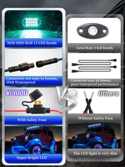 VI9000 app control enables quick color and mode changes from your phone.