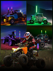 VI9000 Can-Am/RZR compatible lights for versatile off-road use.