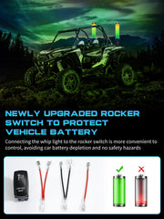 VI9000 easy-install base kit simplifies mounting on UTVs and ATVs.