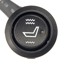 Via JonAns seat warmer control dial showing adjustable temperature for personalized comfort.