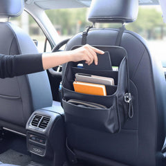 Viaviat adjustable strap car organizer lets you position items at eye level