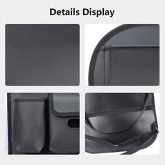 Viaviat tissue box slot adds convenient on-the-road tissue access.