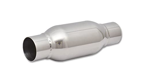 Vibrant Performance 1792 core reveals true straight-through perforation for efficient exhaust flow.