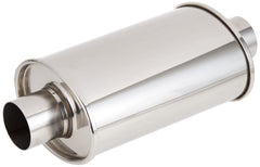 Vibrant Performance Vibrant 1140 resonator front view reduces exhaust noise while preserving flow