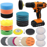 VIBRATITE car headlight restoration kit sanding discs 3in improve lens clarity with water-only polishing.
