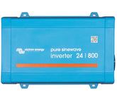 Victron Energy 800VA 24V inverter front view powers devices via a standard outlet
