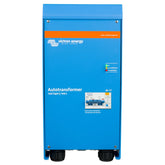 Victron Energy autotransformer front view showing rugged enclosure for safe step-up or step-down power