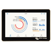 Victron Energy GX Touch 50 display front view for easy system monitoring.