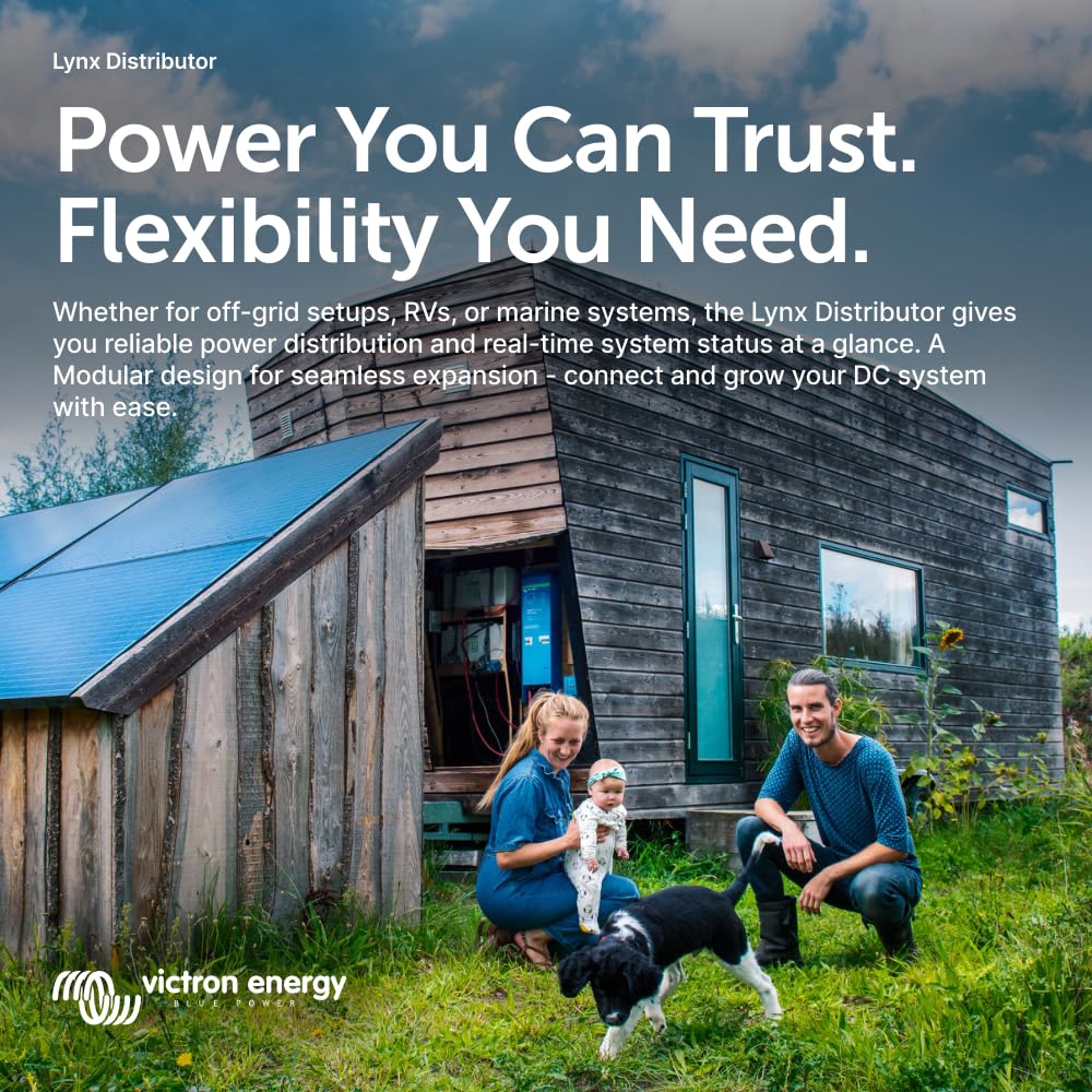 Victron Energy Lynx Distributor installation notes emphasize safety and professional wiring practice.