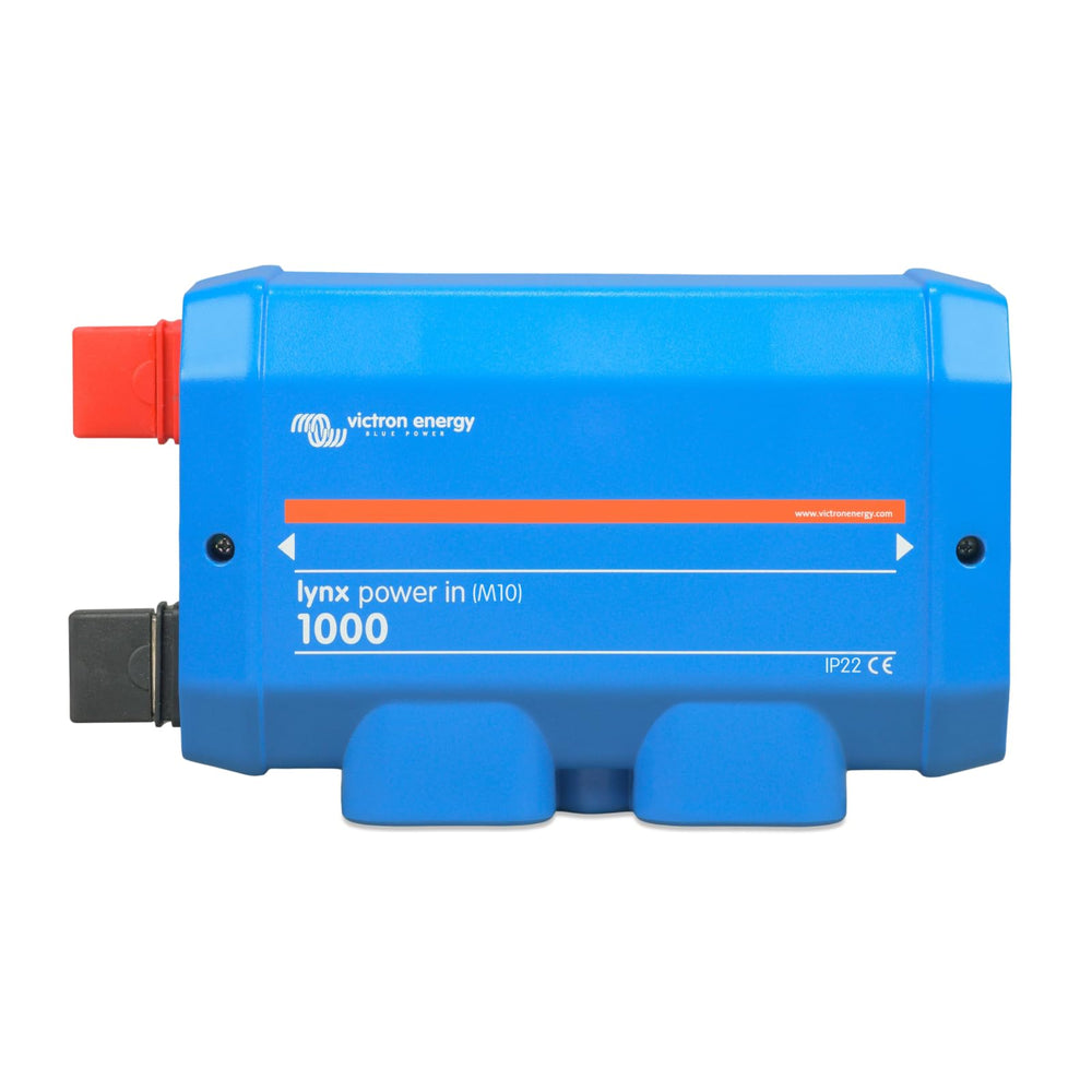Victron Energy Lynx Power In busbar with four terminals for clean, scalable power connections.