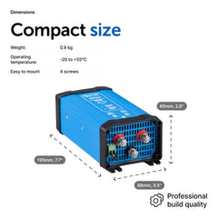 Victron Energy Orion 24V to 12V DC-DC converter installed in a vehicle power system