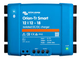 Victron Energy Orion-Tr front view shows compact design for tight spaces.
