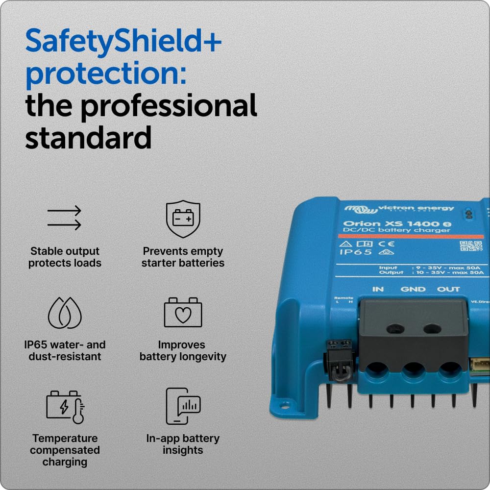 Compact size of Orion XS 1400 enables easy integration in tight spaces.