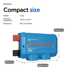 Victron Power In modular design connects batteries to Lynx DC distribution system
