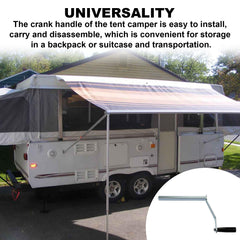 Vidabte camper crank installation image showing quick setup