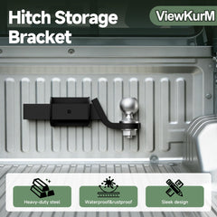 ViewKurM wall mount simplifies setup and keeps hitch within reach.