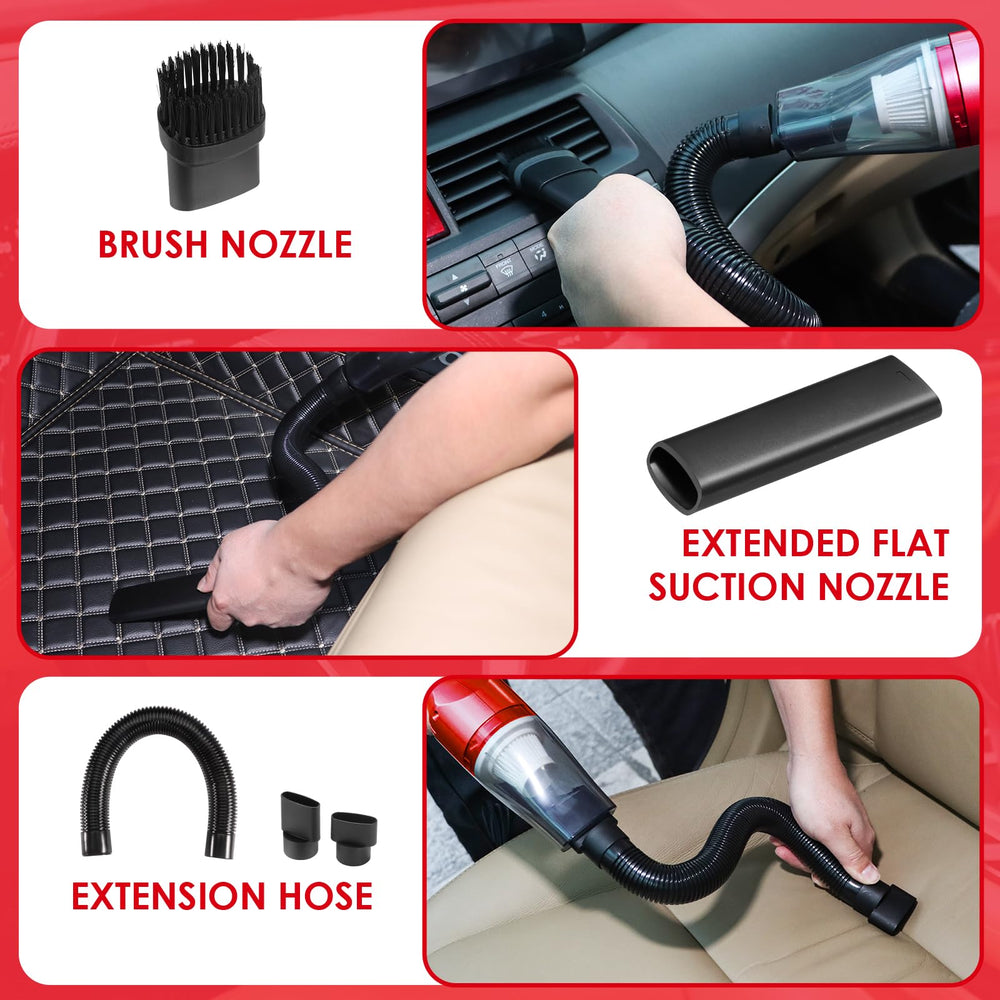 Viewsun dash duster brush cleans dashboards quickly.