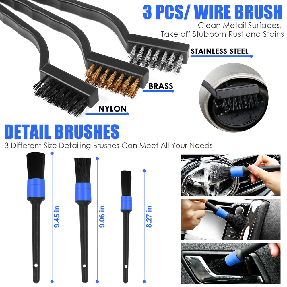 Viewsun windshield cleaner with swivel head for hard-to-reach areas