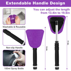 Viewsun detailing brush set available in small to large sizes for precise interior cleaning