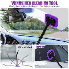 Viewsun mini brush set for precise dusting in tight spaces