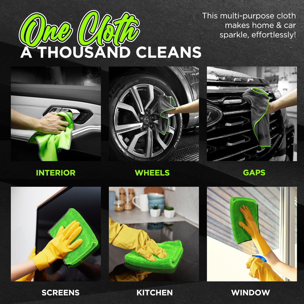 VIGORSHINE versatile-use microfiber towel for screens, kitchens, and windows