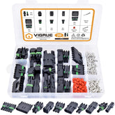 VIGRUE 20-set pin connectors kit for versatile, sealed automotive wiring connections