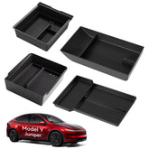 VIHIMAI center console tray for Tesla Model Y Juniper keeps items neatly organized.
