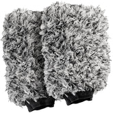 VIKING car wash mitt gliding over paint with microfiber cleansing power.