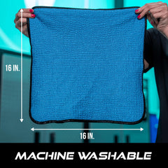 VIKING glass towel cleans mirrors, glassware, and picture frames without streaks