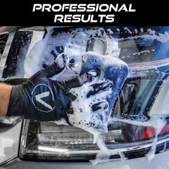 VIKING Mesh Bug Sponge 4x6 is safe on clear coats for at-home detailing.