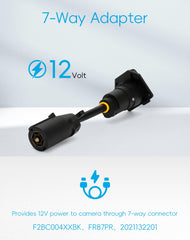 Vikua 7-Way Adapter plug-and-play setup enables quick installation without cutting or splicing.