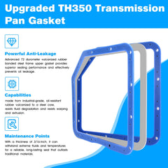 Vilapow TH350 gasket installation ease view demonstrates quick alignment for a hassle-free repair.
