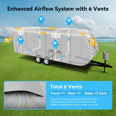 VildVandring rear roll-up door design enables easy access without removing cover