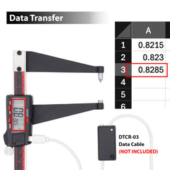VINCA gauge LCD screen showing clear digits for easy reading.
