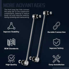 VINMS K750043 front sway bar link for tC improves cornering feel.