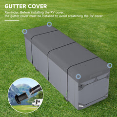 VINPATIO Class A RV Cover 3-year warranty for peace of mind