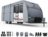 VINPATIO RV Cover 7-Layer Top protects against sun and moisture.