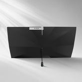 VION Tesla sunshade umbrella-style open for quick shade on sunny drives