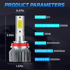 VIONTREX 50000-hour lifespan promises durable daytime and nighttime use