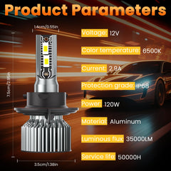 VIONTREX fog light bulbs boost clarity in poor weather conditions.
