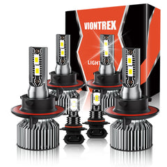 VIONTREX high-beam bulbs for F-Series trucks improve forward visibility.