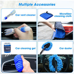 Vioview car wheel brush: removes grime without scratching rims.