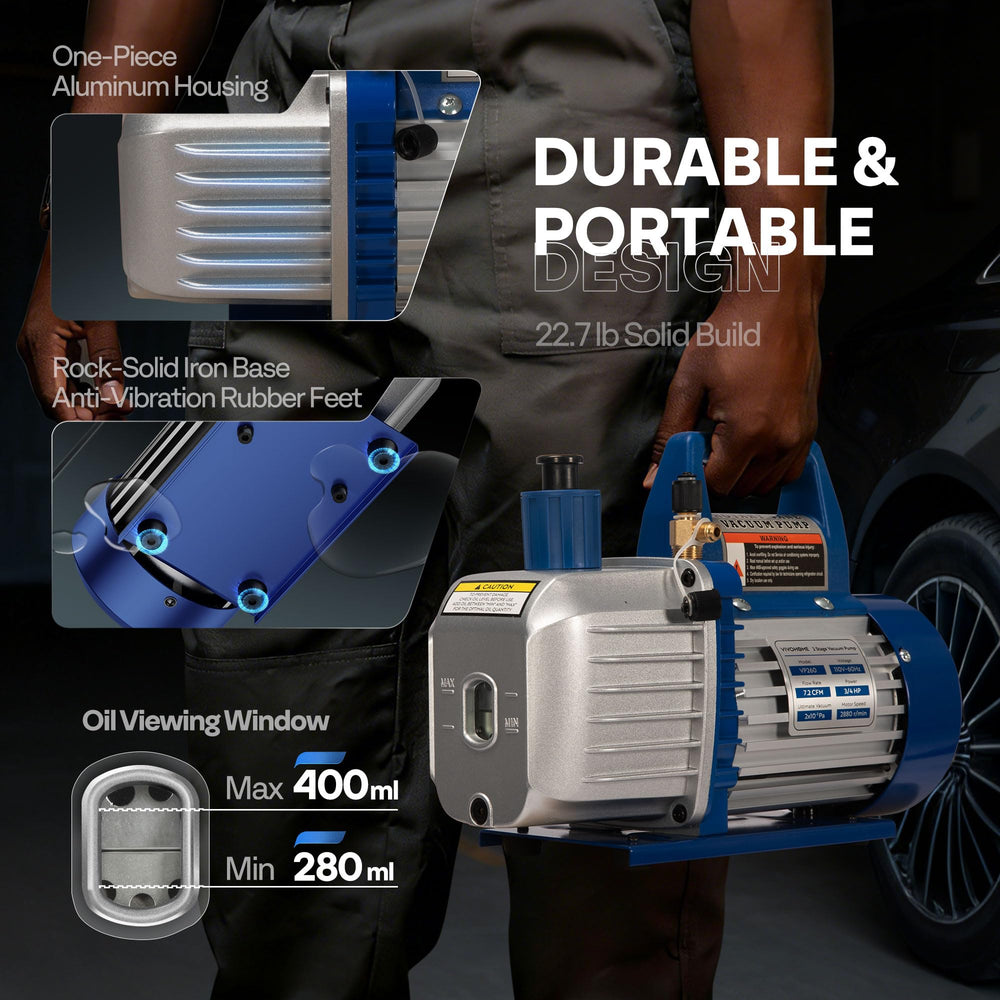 VIVOHOME adapters set compatibility enables versatile refrigerant connections.