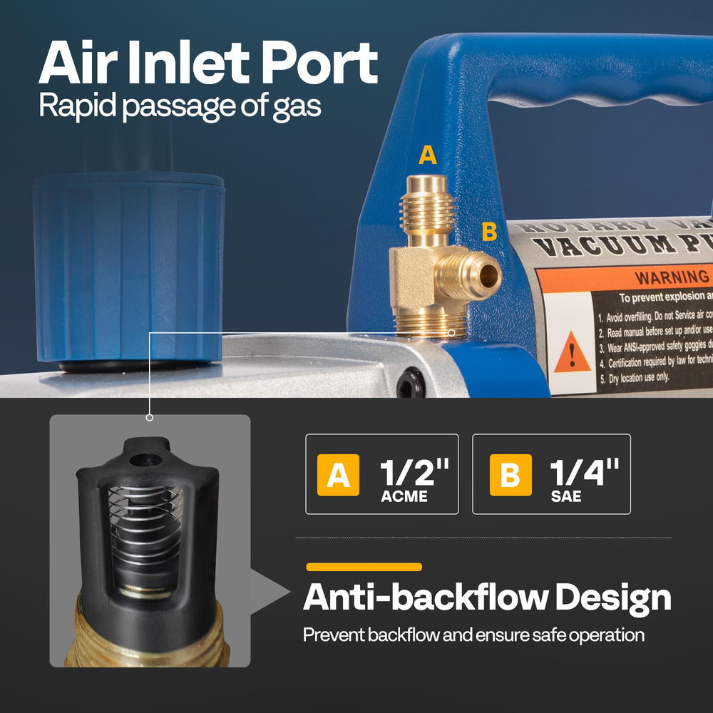 VIVOHOME color-coded hoses aid fast setup and identification.