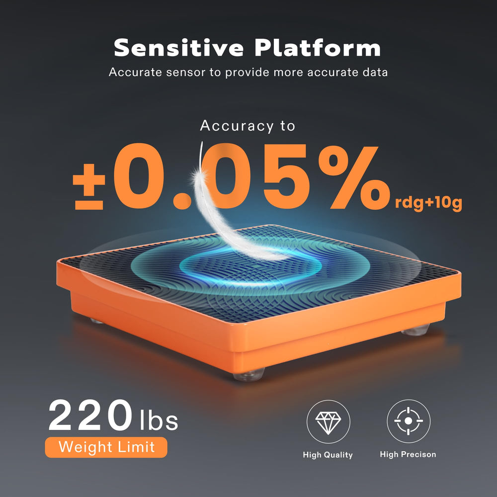 VIVOHOME non-slip platform keeps cylinders steady during measurement