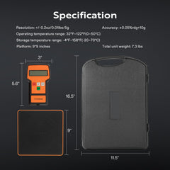 VIVOHOME portable case enables easy storage and transport